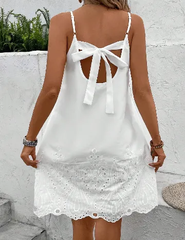 Rochie scurta SHEIN, alb