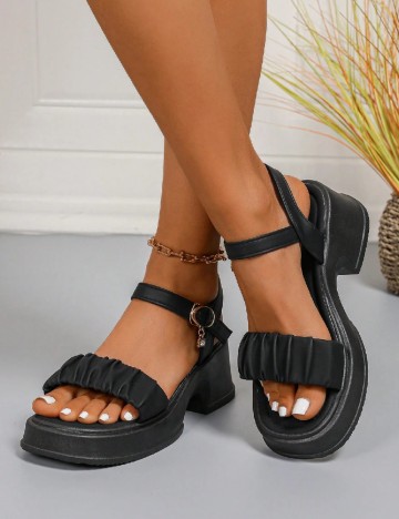 Sandale SHEIN, negru