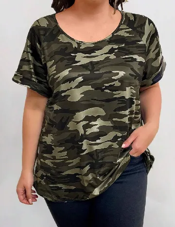 Tricou SHEIN CURVE, army