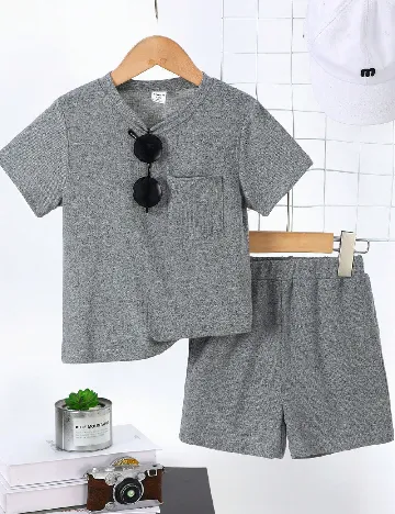 Compleu Shein Kids, gri