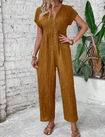 Salopeta SHEIN, maro