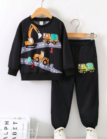 Compleu Shein Kids, negru