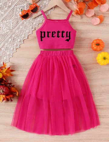 Compleu Shein Kids, roz