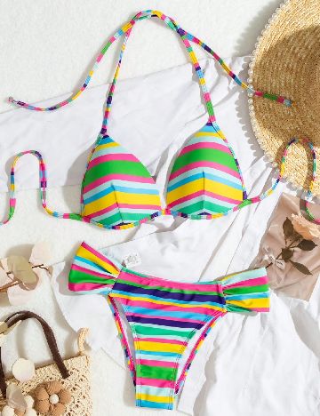 Costum de baie SHEIN, mix culori