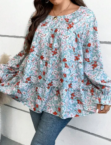 Bluza SHEIN CURVE, mix culori