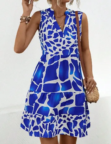 Rochie scurta SHEIN, albastru