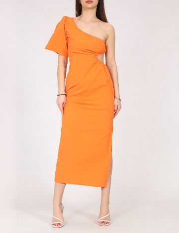 Rochie lunga SHEIN, portocaliu