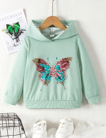 Hanorac Shein Kids, verde