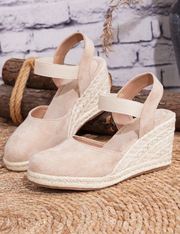 Sandale SHEIN, crem
