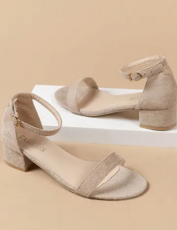 Sandale Shein Kids, bej