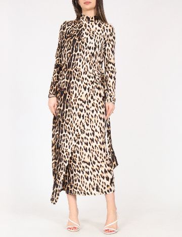 Rochie medie River Island, animal print