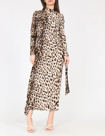 Rochie medie River Island, animal print