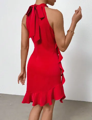 Rochie scurta SHEIN, rosu