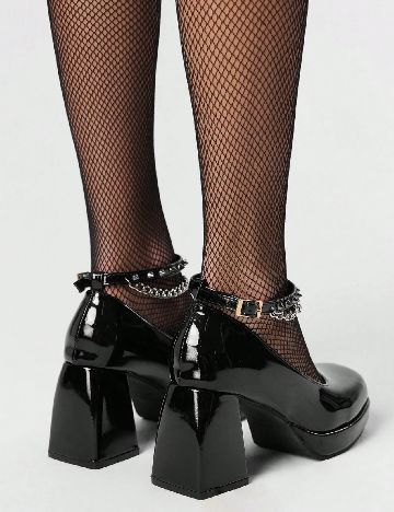 Pantofi Romwe, negru