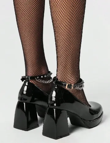 Pantofi Romwe, negru