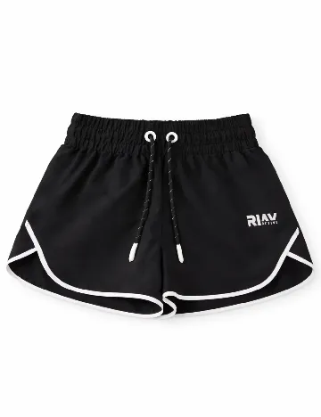 Pantaloni scurti River Island, negru