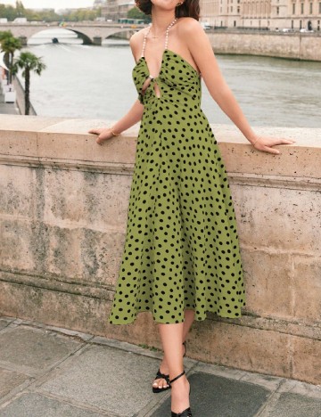Rochie medie SHEIN, verde