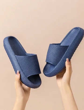 Slapi Shein Kids, albastru