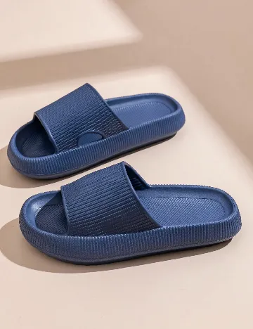 Slapi Shein Kids, albastru