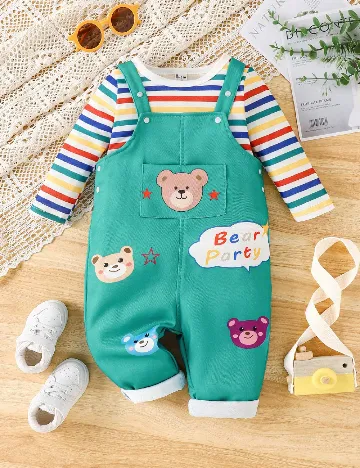 Compleu Shein Kids, mix culori