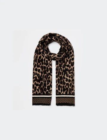 Esarfa River Island, animal print