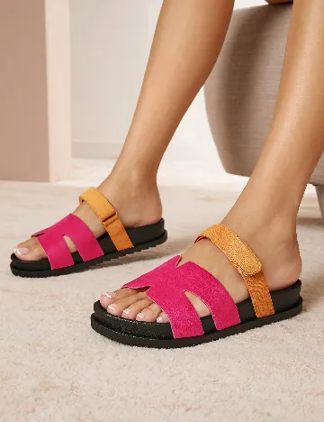 Slapi SHEIN, mix culori