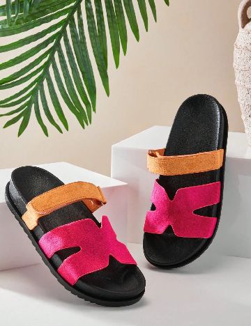 Slapi SHEIN, mix culori