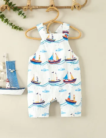 Salopeta Shein Kids, mix culori