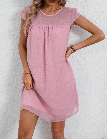 Rochie scurta SHEIN, roz