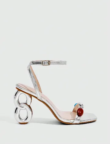 Pantofi SHEIN, argintiu