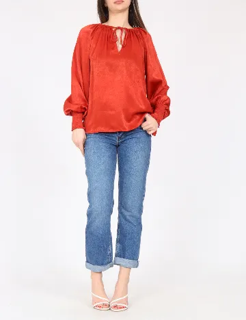 Bluza River Island, caramiziu