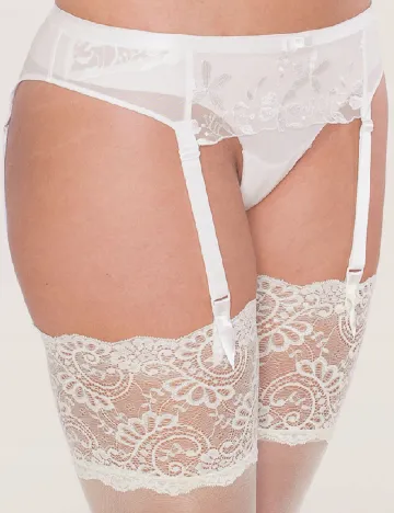 Portjartiera Triumph, alb