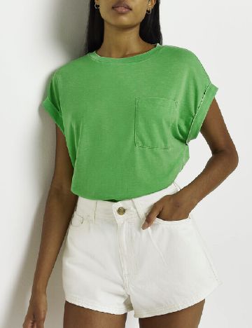 Tricou River Island, verde