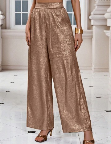 Pantaloni SHEIN, maro