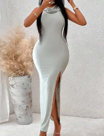 Rochie lunga SHEIN, gri