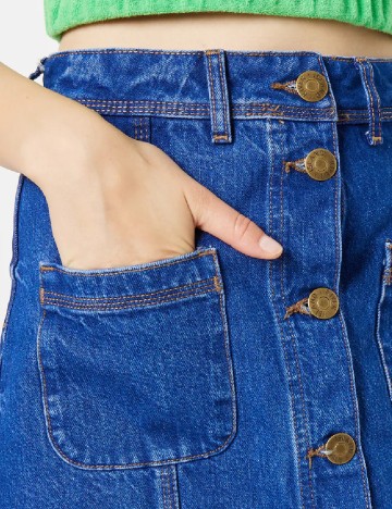 Fusta River Island, albastru