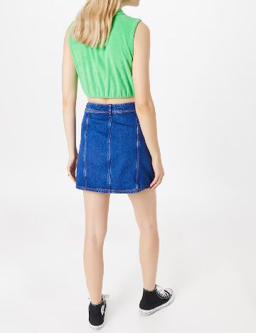 Fusta River Island, albastru