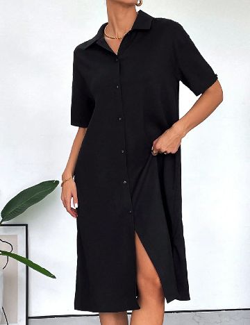 Rochie medie SHEIN, negru