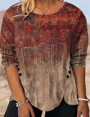 Bluza SHEIN CURVE, mix culori