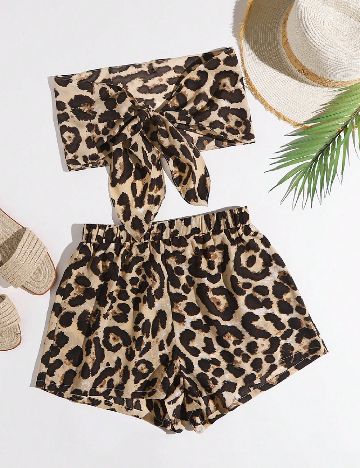 Compleu SHEIN CURVE, animal print