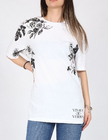 Tricou River Island, alb