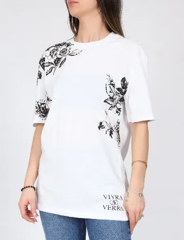 Tricou River Island, alb