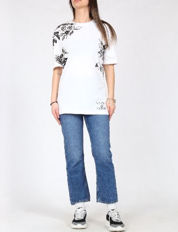 Tricou River Island, alb