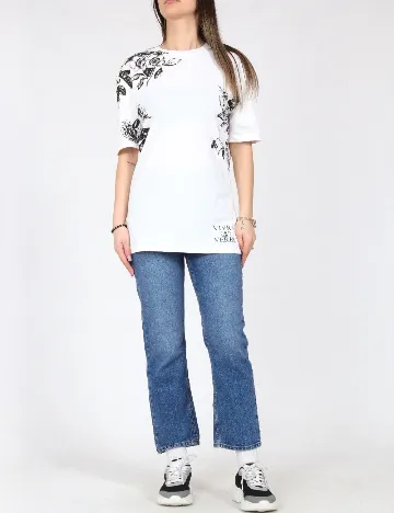 Tricou River Island, alb
