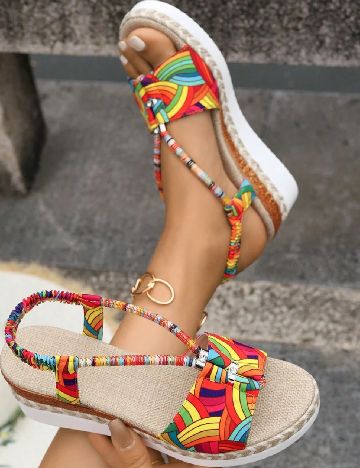 Sandale SHEIN, mix culori