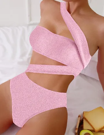 Costum de baie SHEIN, roz