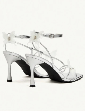 Sandale Cuccoo, argintiu