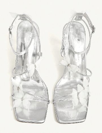 Sandale Cuccoo, argintiu