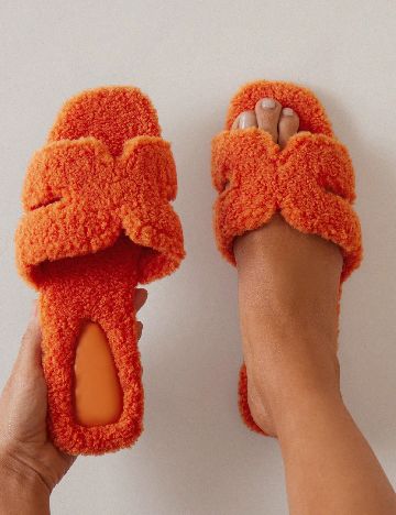 Slapi SHEIN, portocaliu