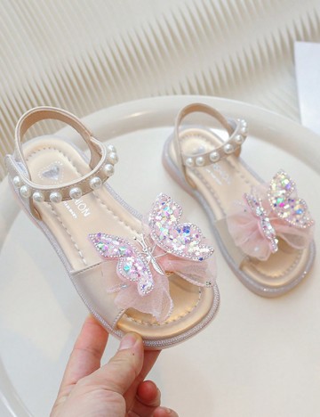 Sandale Shein Kids, bej